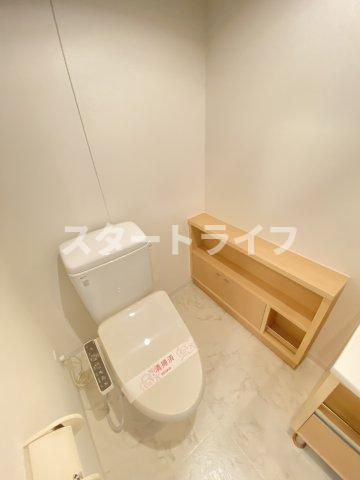 大阪市淀川区西中島２丁目の賃貸マンションのトイレ