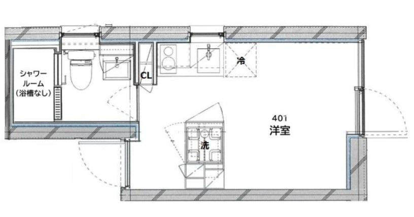 CREAL桜台の間取り