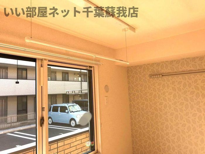 ラクの設備|室内物干し