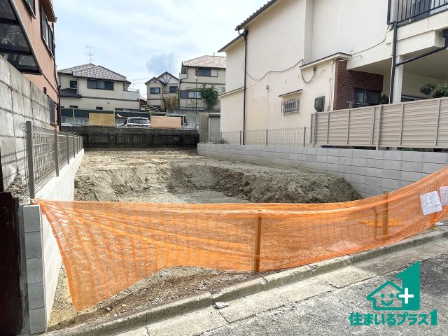■寝屋川市太秦桜が丘　新築一戸建ての外観|現在の進捗状況です！順調に作業進行中、完成が待ち遠しいです！詳細の間取り等、お気軽にお問い合わせください！