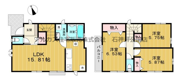 練馬区大泉学園町６丁目　新築一戸建　西武池袋線　大泉学園