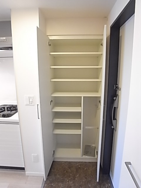 尼崎市昭和南通３丁目の賃貸マンションの収納