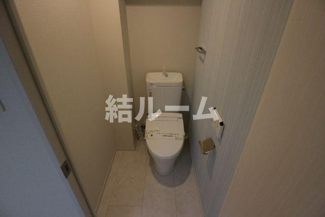 台東区根岸２丁目の賃貸マンションのトイレ