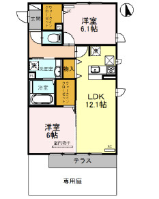 四季の風Bの間取り