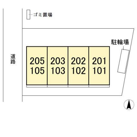 サンライズの区画図