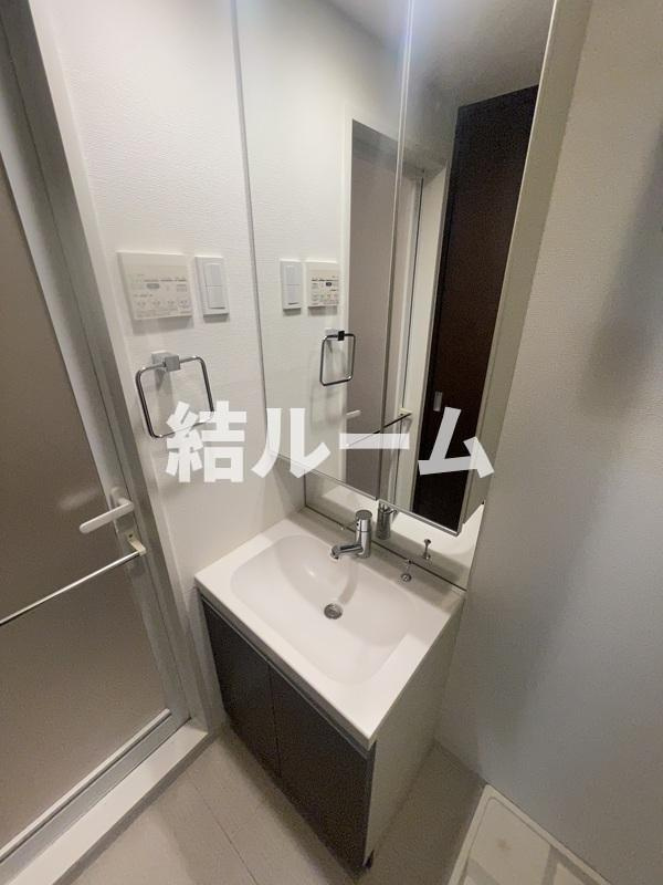 北区堀船２丁目の賃貸マンションの独立洗面台