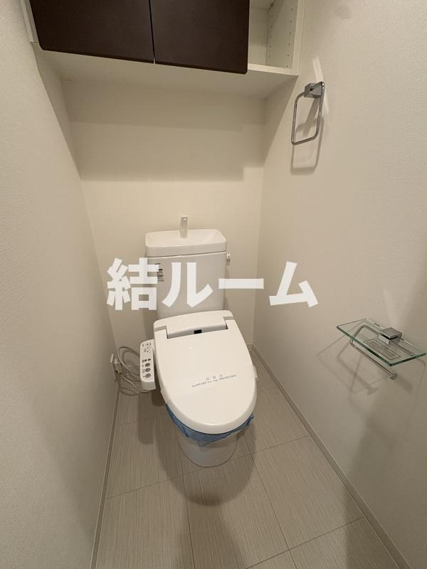 北区堀船２丁目の賃貸マンションのトイレ
