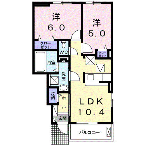 エターナリーⅠの間取り