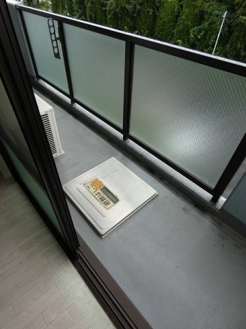 アーサヒルズのバルコニー