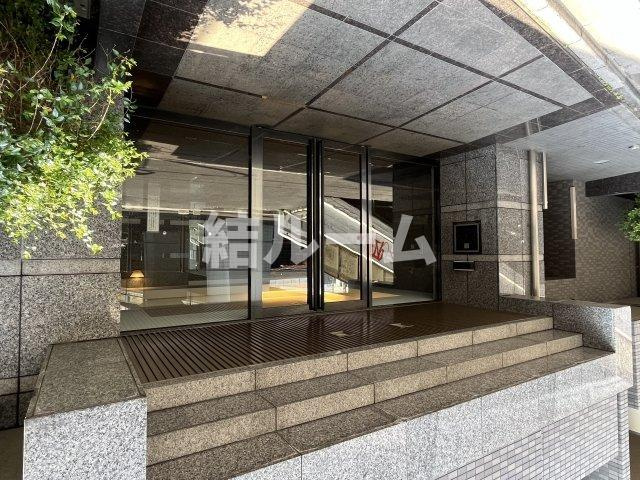 練馬区栄町の賃貸マンションのエントランス