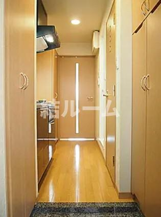 練馬区栄町の賃貸マンションの玄関
