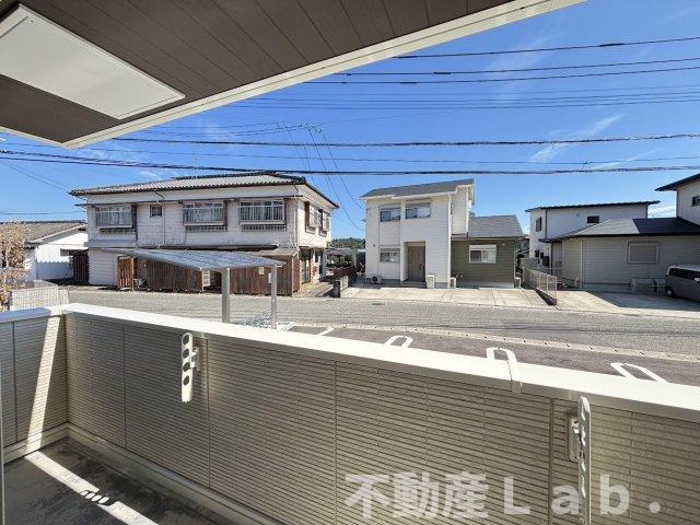 ベルイール　A棟のバルコニー