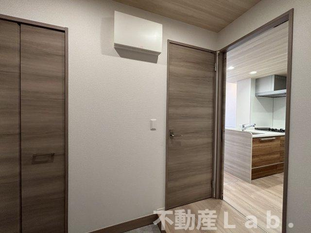 ベルイール　A棟の玄関