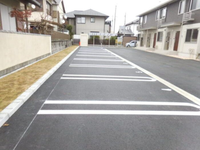 ガーラしおつの駐車場