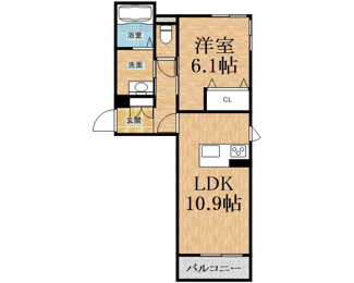 【間取り】 | グレンディールＣ