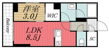 【間取り】 | 仮）八幡宿マンション