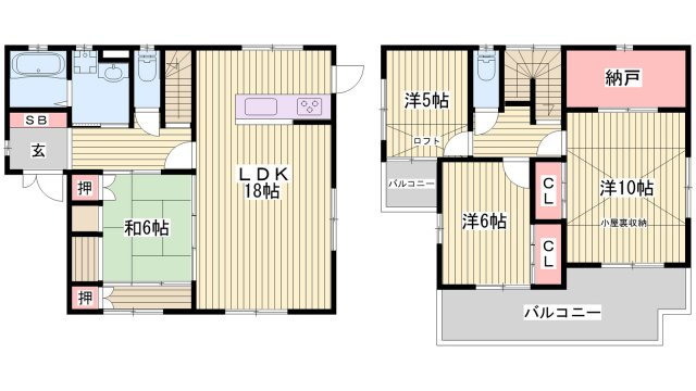 広畑区小松町1丁目借家