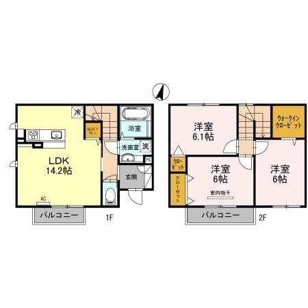 ラビエールの間取り