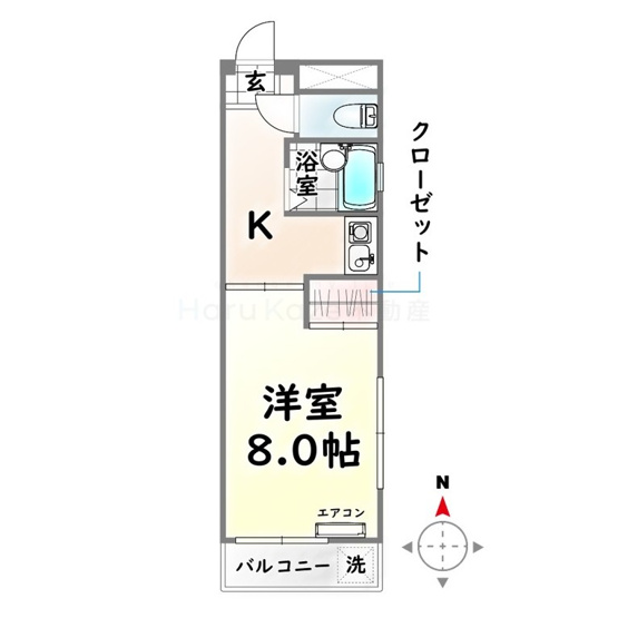 【間取り】 | メゾン・ルミエール【名古屋市賃貸・女性限定】