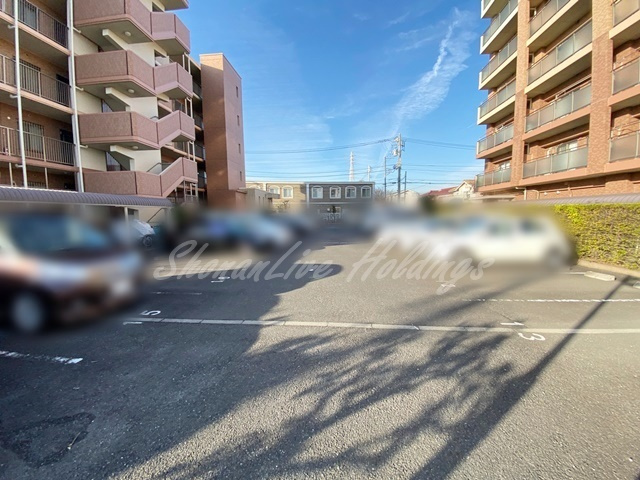 ソレイユの駐車場|整備された共有部分です♪