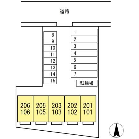 ノワールの区画図