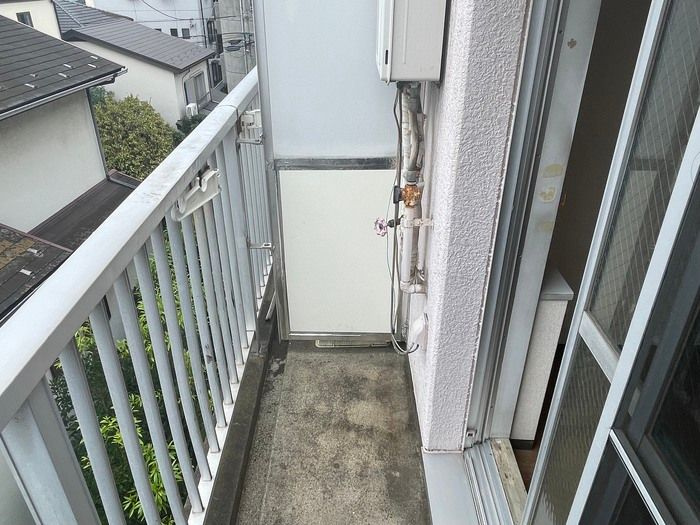 クレストガーデン津田沼のバルコニー