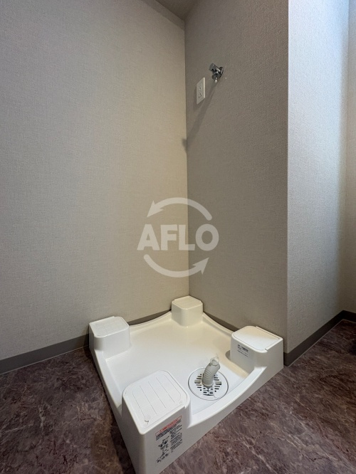 S-RESIDENCE阿波座chiaroの洗面所|S-RESIDENCE阿波座chiaro　洗濯パン