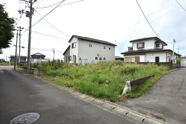 石巻市大宮町土地の外観