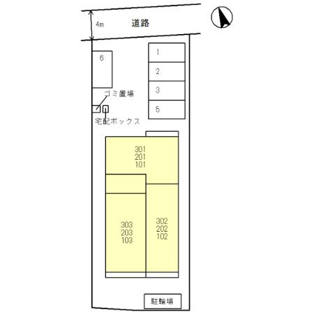 デーヴァ林崎の区画図
