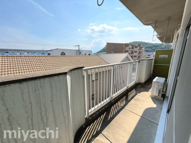 アクティ津田のバルコニー