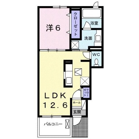 ゴールド　マムの間取り