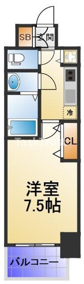 【間取り】 | ウォークフォレスト御幸町