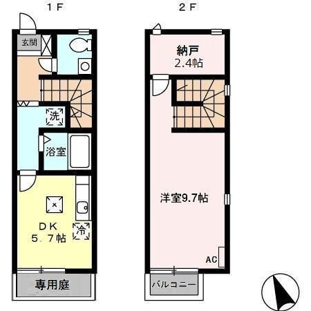 ヴィルヌーブの間取り