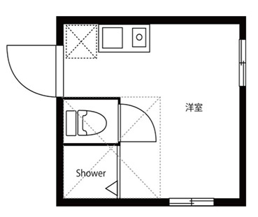 フェリスホワイトの間取り