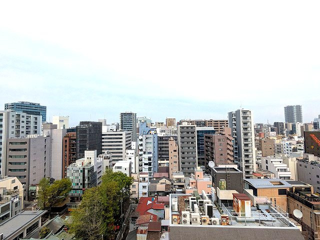 URBANEX上野の設備|13F、
上層階は眺望良好
