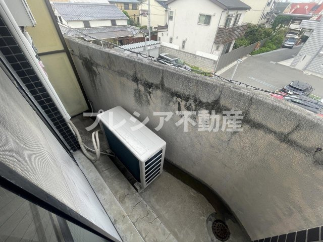 ユニテック甲子園のバルコニー