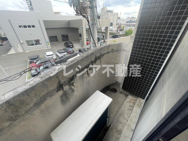 ユニテック甲子園のバルコニー