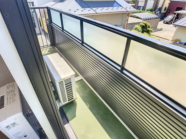 サンガーデン篭田のバルコニー