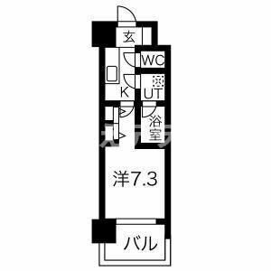 スプランディット神戸北野の間取り
