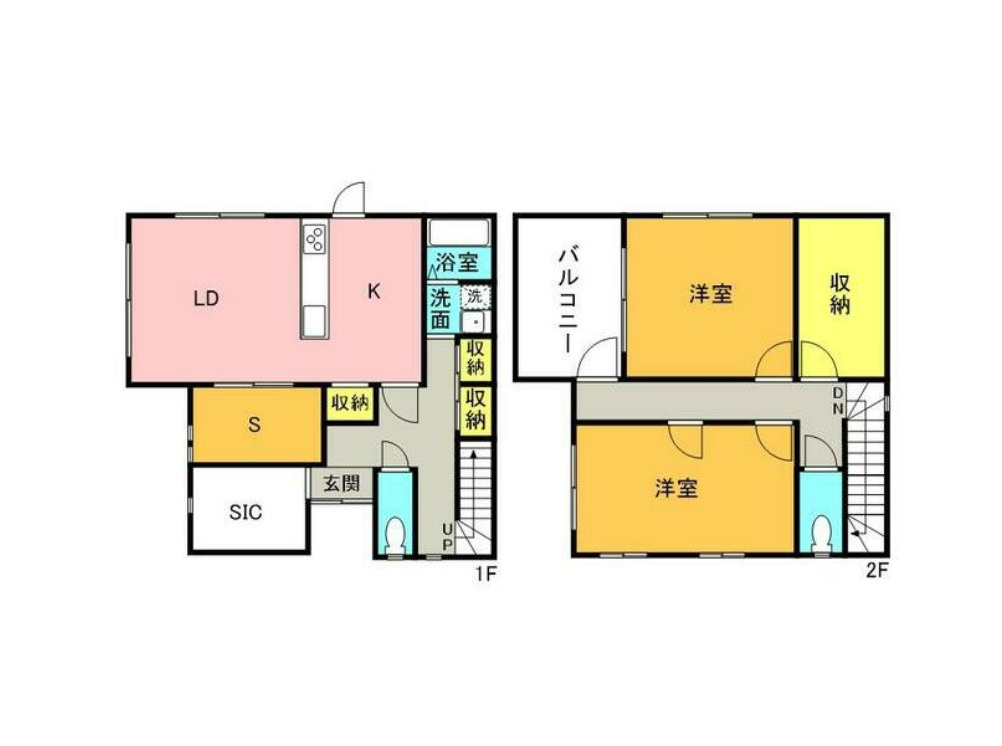 つくばみらい市台戸建ての間取り
