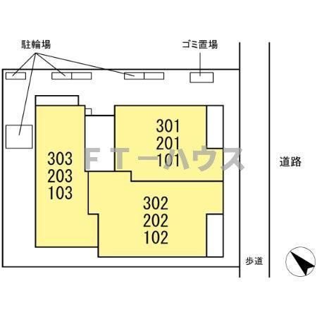 D-Lupinusの区画図