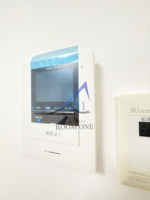 潮見テラスのセキュリティ|モニター付きインターホンです。