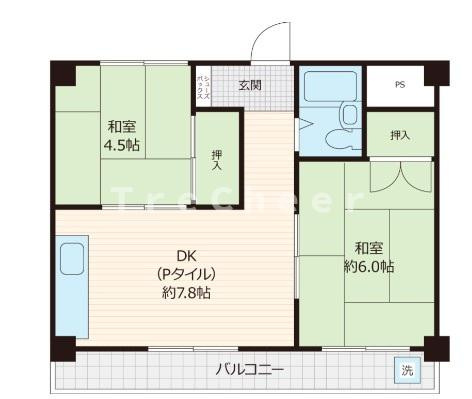 宮田ビルの間取り