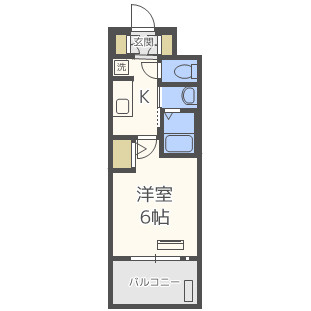 エステムコート中之島GATEⅡの間取り
