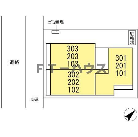 D-Nonetの区画図