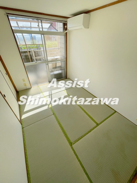世田谷区代沢２丁目のアパートの寝室