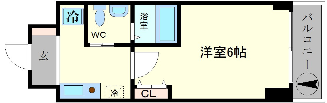 グランパシフィック花園北の間取り