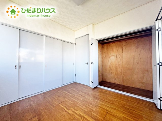 上尾市井戸木1丁目　中古戸建の庭|広いお庭でプールやBBQ、ガーデニングも楽しめますね。