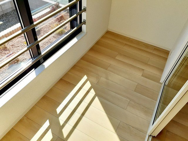 シェラトン川島のバルコニー
