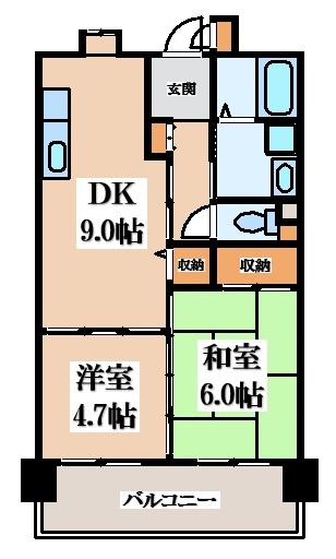 【間取り】 | OPH服部緑地